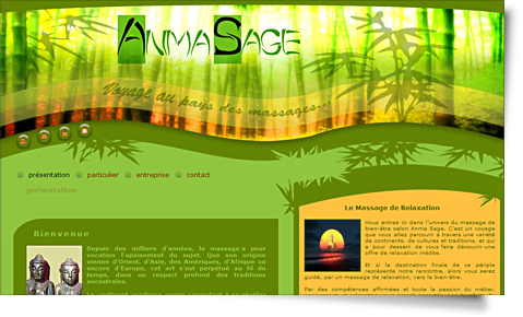 Le site Anma-Sage, Christophe Lopez masseur